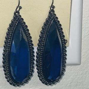 Macys Blue Filagree earrings from the 90’s New with tags. Never worn.